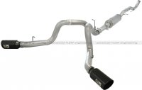 49-44044-B Afe Power Выхлопная система от Down-Pipe (DP-Back) 4.0" DP-Back GM Dsl Trk 11-14 V8-6.6 насадки черные-двойные