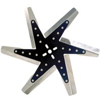 19318 DERALE Вентилятор High Performance стальной черный - Reverse Rotation 18"