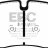 DP62255 EBC Brakes Greenstuff тормозные колодки перед. JAGUAR E-Pace; LAND ROVER Discovery, Evoque, Range Rover