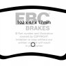 DP41599R EBC Brakes Yellowstuff Тормозные колодки зад AC 70, 378 GT, Ace; MAZDA 3; MERCEDES-BENZ E-Class Estate; MITSUBISHI Eclipse, Eclipse Cross; RELIANT Robin, Sabre 6, Scimitar GT