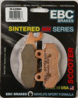 SFA228HH EBC BRAKES Double-H™ тормозные колодки AEON, ASPES, BENELLI, C F MOTO, DAELIM, GENERIC, HARTFORD/HRD, HONDA, HOREX, HYOSUNG, KAWASAKI, KEEWAY, KYMCO, MALAGUTI, MZ/MUZ, PEUGEOT, QUADZILLA, ROYAL ENFIELD, SINNIS, SUZUKI, VIALLI, W K BIKES, YAMAHA