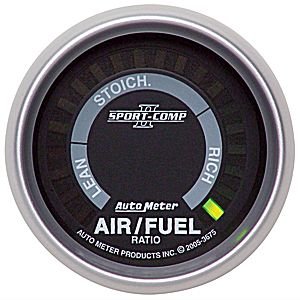 2-1/16" датчик соотношения воздух / топливо (лямда), FSE, SPORT-COMP II AUTO METER #3675 Air / Fuel Ratio