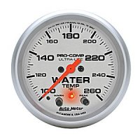 2-5/8" датчик температура воды, 100- 260`F, FSE W/PEAK & WARN AUTO METER #4454