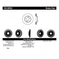 120.50024 Тормозные диски Premium KIA перед