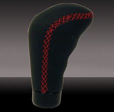 MNUL SHFT KNB BLK/RED Stick Shift Knob