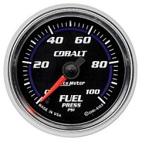 2" датчик давления топлива, 0-100 PSI FSE, COBALT AUTO METER #6163