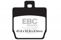 FA268 EBC BRAKES Organic тормозные колодки  MBK EW; YAMAHA EW