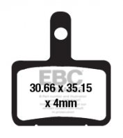 CFA327HH EBC BRAKES Organic тормозные колодки