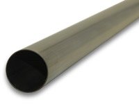 V32_2641 Exhaust Pipe: Various Makes and Models; Straight Tubing; 2.5" O.D. T304; 5 foot length; stainless steel