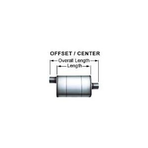 13215 Magnaflow Глушитель прямоточный 14" Body 