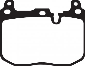 DP52130NDX EBC Brakes колодки тормозные перед BMW 1xx, 2xx, 3xx, 4xx, M2, M3, M4 Ширина 108мм, Высота 39мм, Толщина 10мм