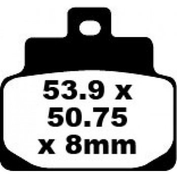 SFA301HH EBC BRAKES  Double-H тормозные колодки  APRILIA Habana, Leonardo, Mojito, Scarabeo, SR 1999-2012 года выпуска