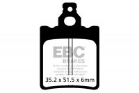 FA337TT EBC BRAKES Organic тормозные колодки  APRILIA 280 Climber; BETA R; JCM 240; KTM 60, 65