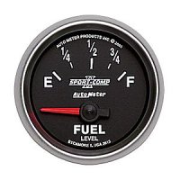 2-1/16" датчик уровня топлива, 0 E/ 90 F, GM, SSE AUTO METER #3613