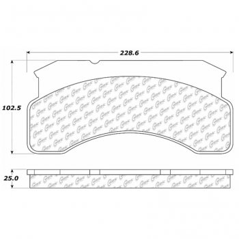 106.02360 Тормозные колодки PosiQuiet Extended Wear 