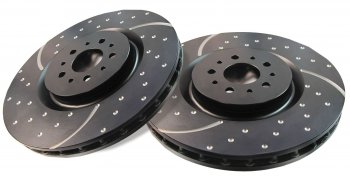 GD2030 EBC Brakes TGD тормозные диски FORD Focus (Mk3) Диаметр=350, Кол-во болтов=5, Высота=49, Толщина =25
