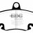 DP2959 EBC Brakes Greenstuff тормозные колодки перед. DACIA Logan, Sandero; RENAULT 19, Clio, Megane, Symbol, Thalia, Twingo
