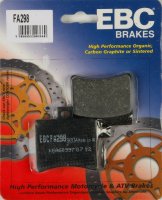 FA298 EBC BRAKES Organic тормозные колодки  GENERIC Code; KEEWAY RKV