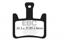 CFA620 EBC BRAKES Organic тормозные колодки