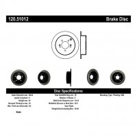 120.51012 Тормозные диски Premium HYUNDAI, KIA зад