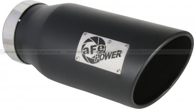 49-92027-B Afe Power Насадка 5.0" x 7 Out x 15 L in Bolt-On (черная) 