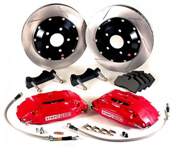 83.893.4700.72 StopTech (Big Brake Kit) Тормозная система перед для AUDI,  SKODA,  VOLKSWAGEN A3, Octavia, Eos, Golf, Jetta (355x32 mm) A3 Quattro 3.2L (A5 Chassis), Octavia RS, Eos, Golf GTI 2.0T (Mk5), Jetta 2.0T (Mk5)