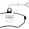 DP2981 EBC Brakes Greenstuff тормозные колодки перед. VOLKSWAGEN Corrado, Golf, Passat, Vento