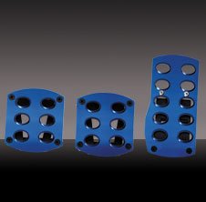 PDL PAD 3PC BLT ALUM BLU Aluminum
