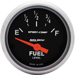 2" датчик уровня топлива, 0 E/30 F, SSE, SPORT-COMP AUTO METER #3317 Fuel Level
