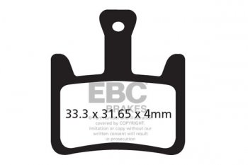 CFA620HH EBC BRAKES Organic тормозные колодки 
