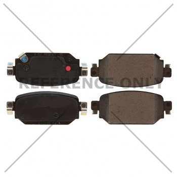 105.20420 Тормозные колодки Posi-Quiet Ceramic MAZDA зад. 