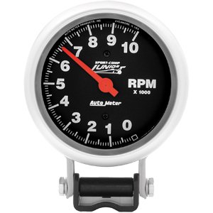 3-3/4" тахометр, 10,000 RPM, JR DRAG, SPORT-COMP AUTO METER #6650 TachometerJunior Dragster