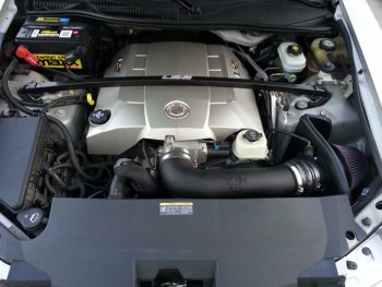 57-3054 K&amp;N 57 Холодный впуск 2004-2005 CADILLAC CTS-V 5.7 +19.14 HP @ 5100 RPM