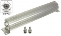 13251 DERALE Теплоотвод (радиатор) 17" Single Pass Cooler Kit with 3/8" NPT Inlets