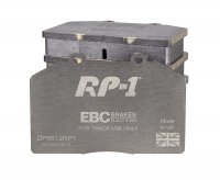 DP8612RP1 EBC Brakes Racing's RP-1™ Тормозные колодки перед/зад FERRARI 348, F355, 456, 550, 512M, 512TR, 575M; PORSCHE 911, 928, 944, 968, 911 (964), 911 (993); LAMBORGHINI Diablo; LAND ROVER Defender 90; MASERATI 3200GT, 4200, Gransport, Spyder;