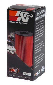 PS-7036 K&amp;N Масляный фильтр PRO-SERIES PORSCHE CAYMAN, BOXSTER 2009-2015 PORSCHE CAYMAN, BOXSTER 3.4L, 2.7L, 2.9L