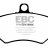 DP841 EBC Brakes Ultimax2 Тормозные колодки перед  SEAT Cordoba, Ibiza, Toledo; VOLKSWAGEN Caddy, Corrado, Golf, Jetta, Passat, Scirocco, Vento
