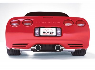 140017 Выпускная система BORLA Настроенный выпуск CHEVROLET CORVETTE 97-02 C5/Z06 5.7L 1997,1998,1999,2000,2001,2002 CHEVROLET CORVETTE