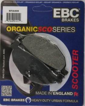 SFA408 EBC BRAKES Organic тормозные колодки YAMAHA, MBK, YAMAHA YP, CP, XP, YP, XP 
