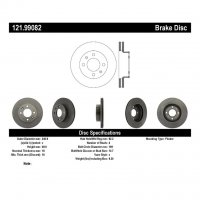 121.99082 Тормозные диски Premium DODGE перед