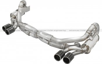 49-36406-C Afe Power Выхлопная система Cat-Back Porsche C2S 991 13-14 H6-3.8L насадка Carbon 
