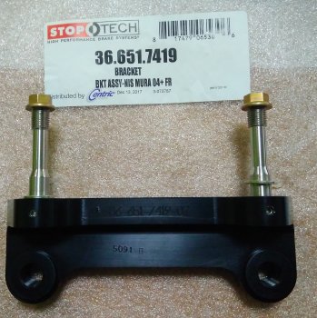 36.351.7419.02 StopTech Крепление переднего правого суппорта с двумя шпильками 