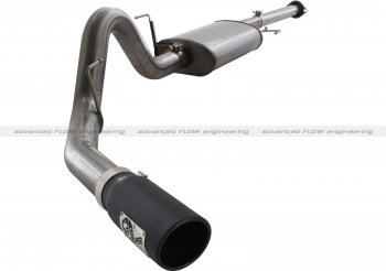 49-43038-B Afe Power Выхлопная система Cat-Back Ford F-150 11-14 V6-3.5L (tt) насадка черная 