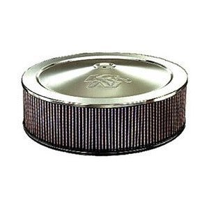 CE-1502 K&amp;N Хромированная крышка для фильтра Cr/Top,2 Hl,W/E-1500; K&N Logo