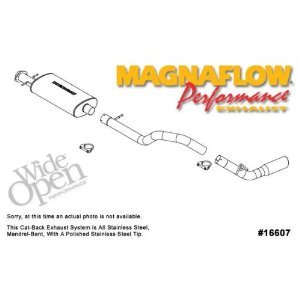 16607 Magnaflow Настроенный выпуск CATB Ford Truck 