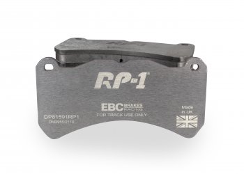 DP81591RP1 EBC Brakes Racing's RP-1™ Тормозные перед ALFA ROMEO Giulia; FORD Territory; LEXUS IS-F; MASERATI Ghibli, GranCabrio, GranTurismo, Quattroporte; MERCEDES-BENZ CLK, SLK; SUBARU WRX STi выпуска 2004-2017 года