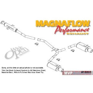 15803 Magnaflow Настроенный выпуск CATB Mazda 6 