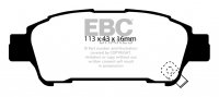 DP21401 EBC Brakes Greenstuff тормозные колодки зад TOYOTA Avensis Verso, Estima, Lucida