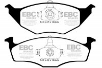 DP1433 EBC Brakes Ultimax2 Тормозные колодки перед  VOLKSWAGEN Lupo