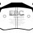DP2983 EBC Brakes Greenstuff тормозные колодки зад RENAULT 19, 19 Chamade, Clio, Megane, Safrane